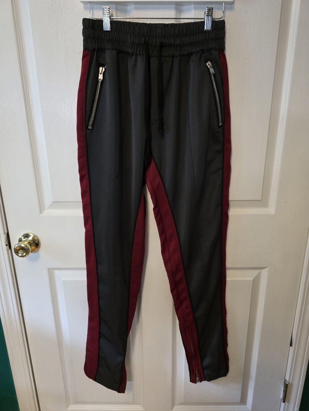 Fear of God Fifth Collection 2017 Track Pants Side Stripe Zip Hem